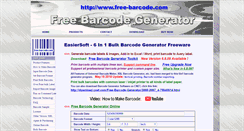 Desktop Screenshot of free-barcode.com
